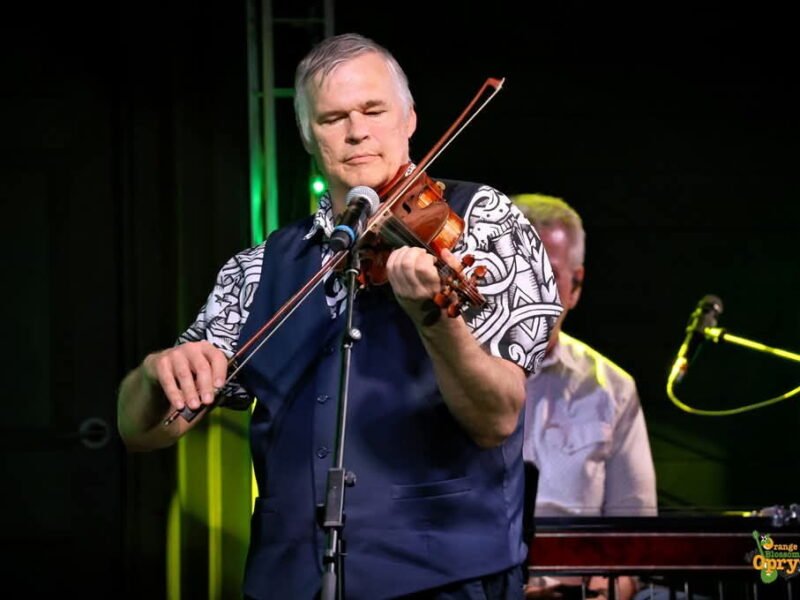 Travis making his debut at The Orange Blossom Opry in Weirsdale. FL.